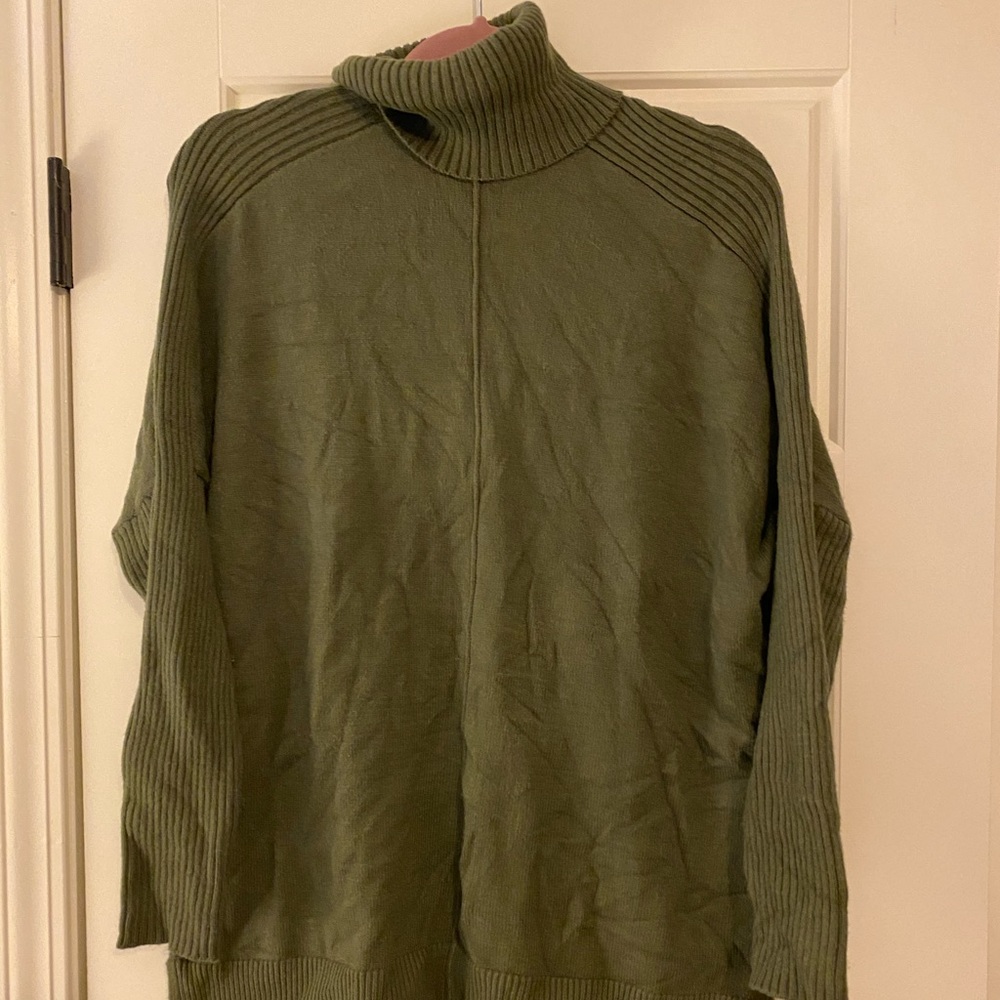 Green Cowl Neck sweater